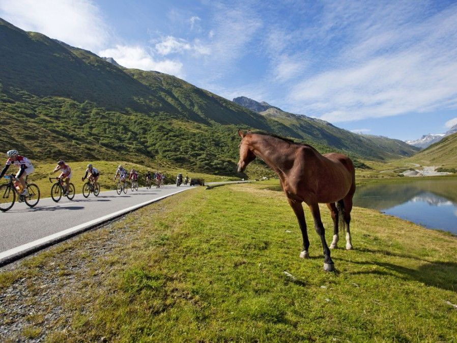 Arlberg Giro mit tausend Startern, darunter der Hohenemser Christian Klien. Arlberg Giro mit tausend Startern, darunter der Hohenemser Christian Klien.
