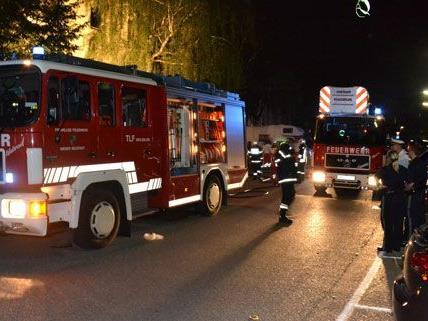 Die Feuerwehr war in Wiener Neustadt mit 30 Mann im Einsatz.