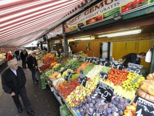 Der Naschmarkt bekommt eine neue, bessere Infrastruktur Der Naschmarkt bekommt eine neue, bessere Infrastruktur