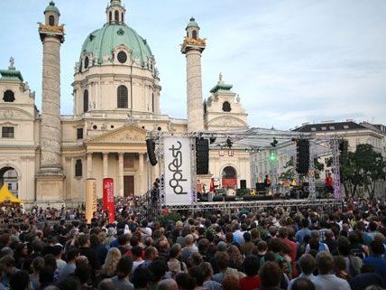 50.000 Besucher waren an den drei Veranstaltungstagen des Popfests dabei. 50.000 Besucher waren an den drei Veranstaltungstagen des Popfests dabei.