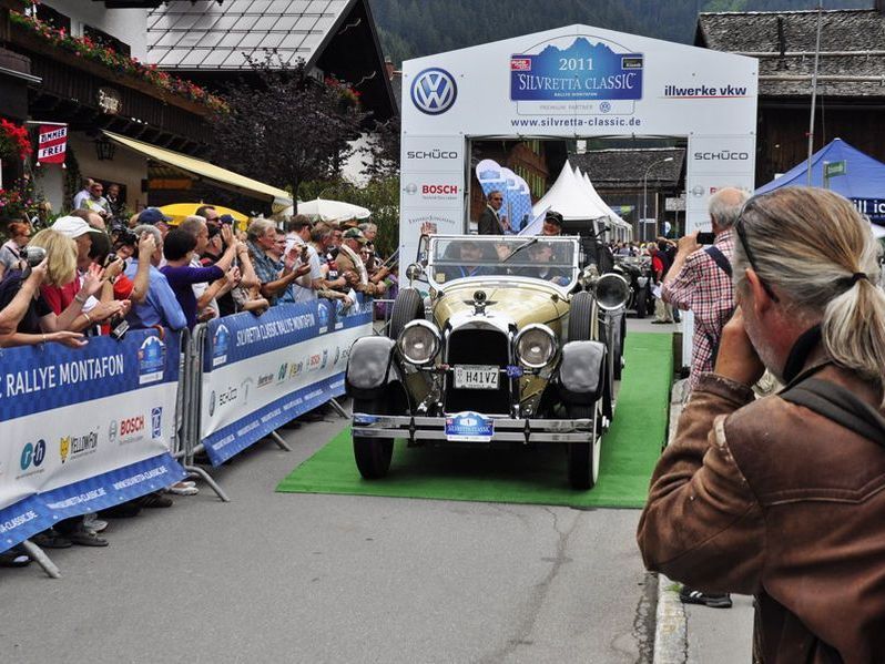 Von 5. bis 8. Juli geht die Silvretta Classic Rallye Montafon über die Bühne Von 5. bis 8. Juli geht die Silvretta Classic Rallye Montafon über die Bühne