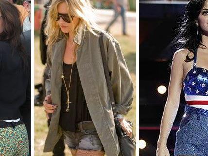 Kristen Stewart, Kate Moss und Katy Perry lieben den Festival Chic.