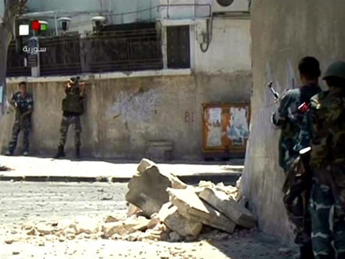 Aktivisten meldeten Gefechte in mehreren Stadtteilen von Damaskus, vor allem im Süden der Stadt.