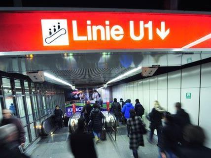 Ab Samstag fährt die U1 nicht mehr zwischen Schwedenplatz und Reumannplatz.