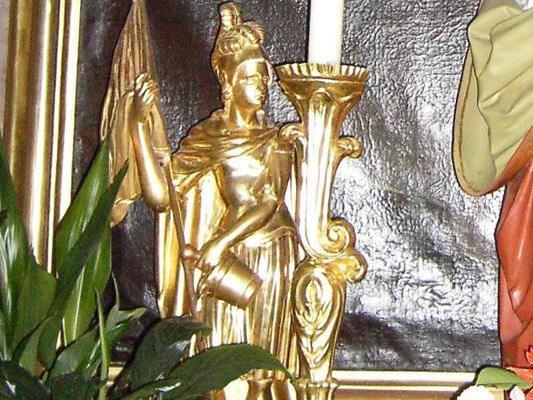 Statue in Mank / Bezirk Melk gestohlen
