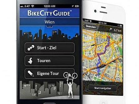 BikeCityGuide ist eine Navigations App für Smartphones