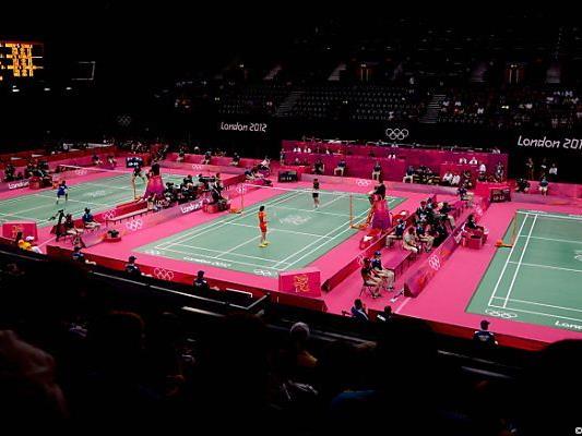 Schauplatz eines Skandals: die Badminton-Courts