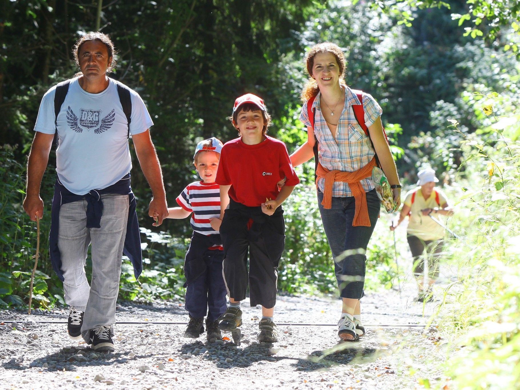 Zwei ausgeschriebene Wanderrouten führen zu verschiedenen Stationen der inatura Zwei ausgeschriebene Wanderrouten führen zu verschiedenen Stationen der inatura
