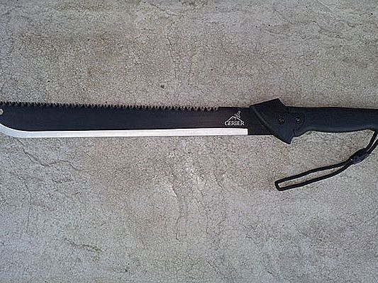 Mit einer Machete wurden die Besucher einer Party in Simmering bedroht Mit einer Machete wurden die Besucher einer Party in Simmering bedroht