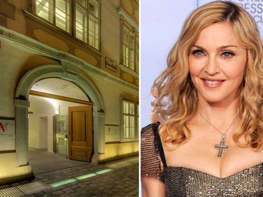 Madonna stattete dem Wiener Mozarthaus einen Besuch ab