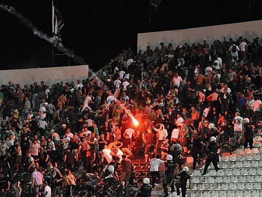 Nach dem Skandalspiel am 23. August treffen Rapid und der PAOK Saloniki nun erneut aufeinander