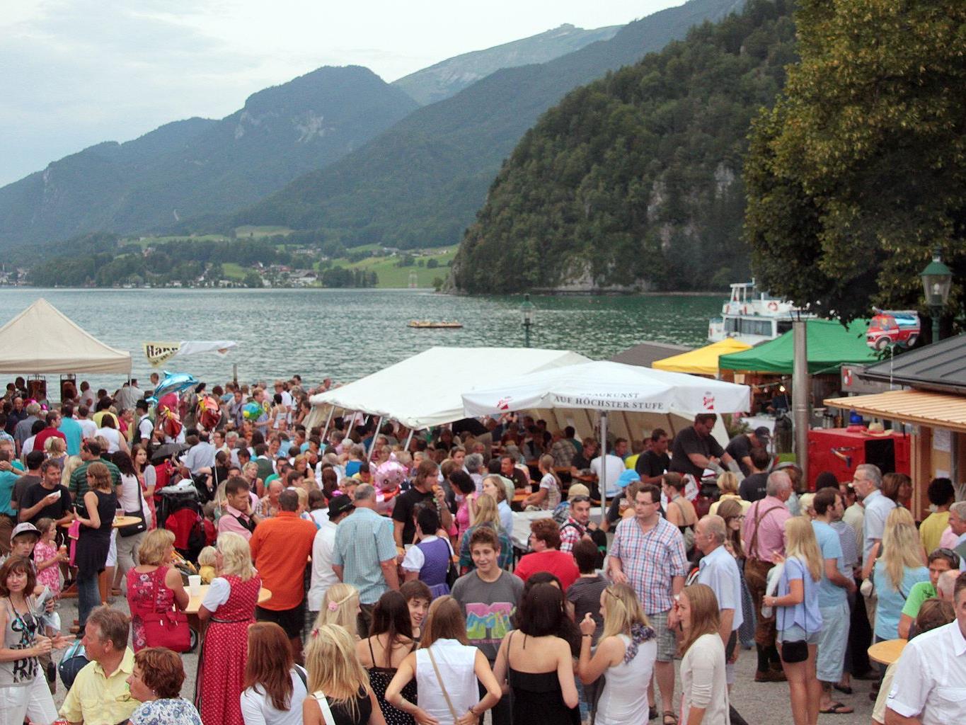 Tausende gutgelaunte Besucher waren am diesjährigen Seefest in Strobl.