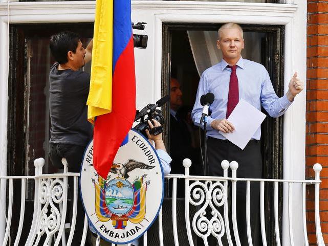 Assange sprach aus der ecuadorianischen Botschaft