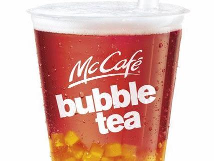 Auch bei Mc Donald's gibt es jetzt Bubble Tea - in 200 verschiedenen Kombinationen.