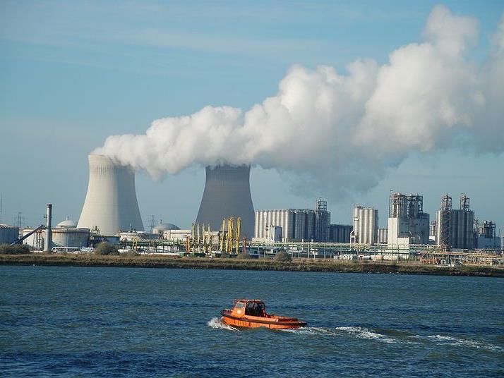 Ein Reaktorblock im Atomkraftwerk Doel in belgien wurde stillgelegt.