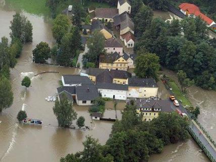 So wie in Waidhofen an der Thaya sah es nach dem Hochwasser 2002 in vielen niederösterreichischen Städten aus.