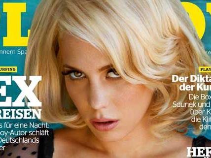 Christina Klein alias LaFee zog sich für die September-Ausgabe des Playboy aus.