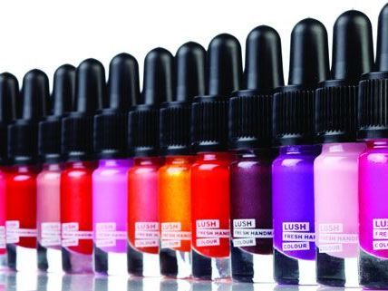 "Mut zur Farbe" ist das Motto von Lush im Herbst. "Mut zur Farbe" ist das Motto von Lush im Herbst.
