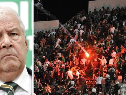 Präsident Rudolf Edlinger nimmt für Rapid Wien Stellung. Präsident Rudolf Edlinger nimmt für Rapid Wien Stellung.
