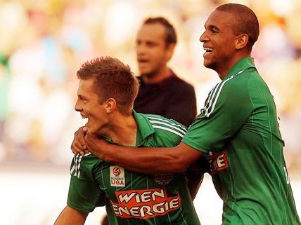 Salzburg verlor am Sonntag 0:2 gegen den SK Rapid. Salzburg verlor am Sonntag 0:2 gegen den SK Rapid.