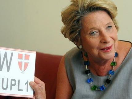 Ursula Stenzel weicht von der Parteilinie ab, sie befürwortet die Einführung von Nummerntafeln für Fahrräder.
