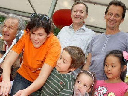 Großer Andrang herrschte bei der dritten Kinderparty auf der Summerstage. Großer Andrang herrschte bei der dritten Kinderparty auf der Summerstage.