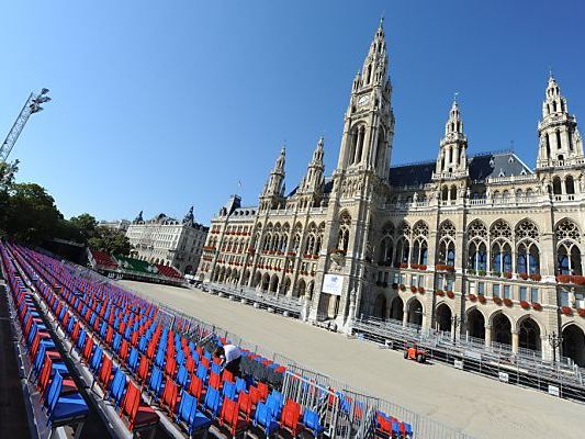 Vienna Masters vor dem Wiener Rathaus Vienna Masters vor dem Wiener Rathaus