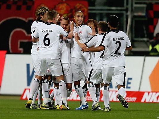 Jubeltraube inklusive: Hoffer traf für Frankfurt Jubeltraube inklusive: Hoffer traf für Frankfurt