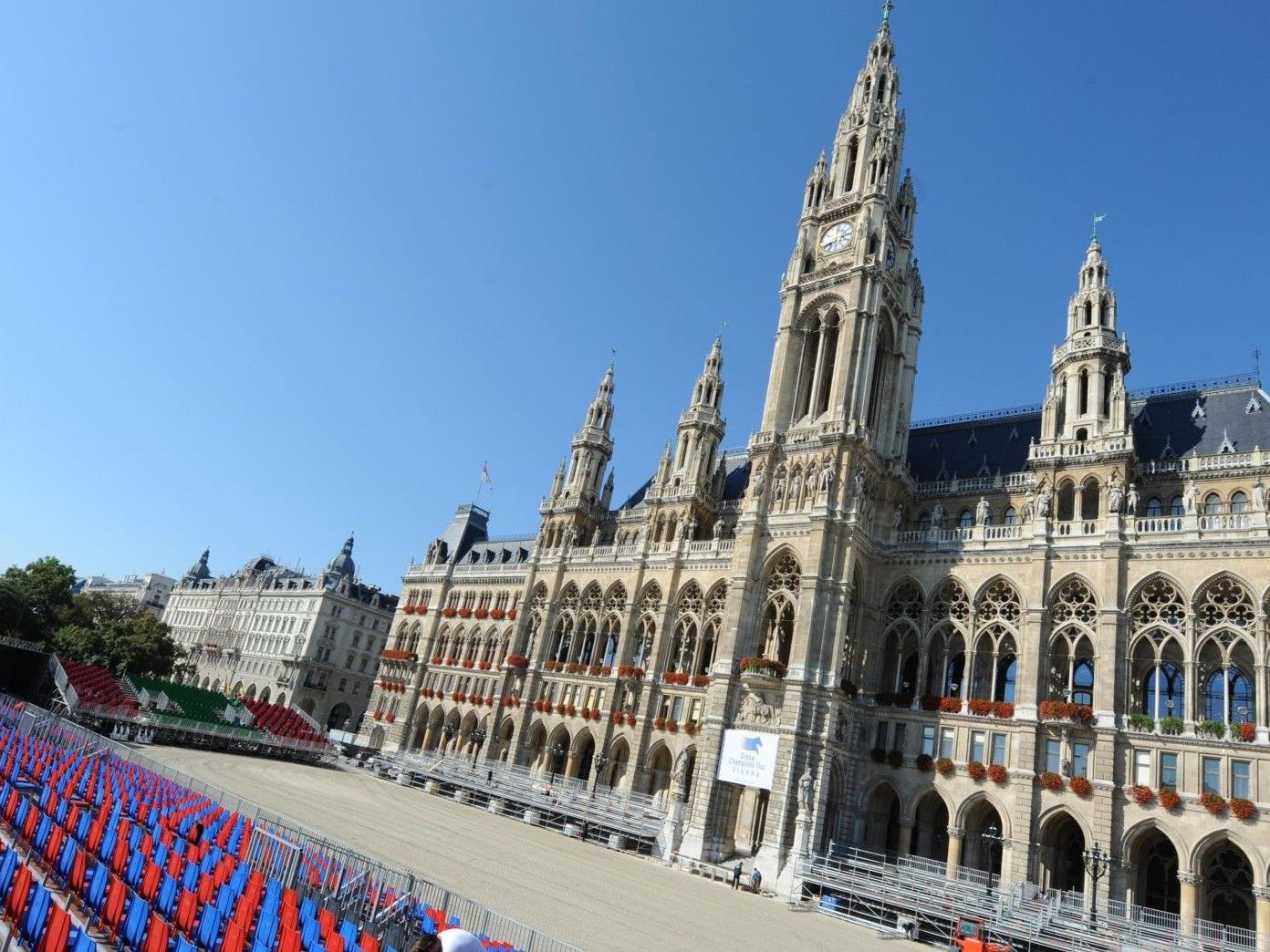 Am Donnerstag starten die Vienna Masters 2012 auf dem Wiener Rathausplatz.