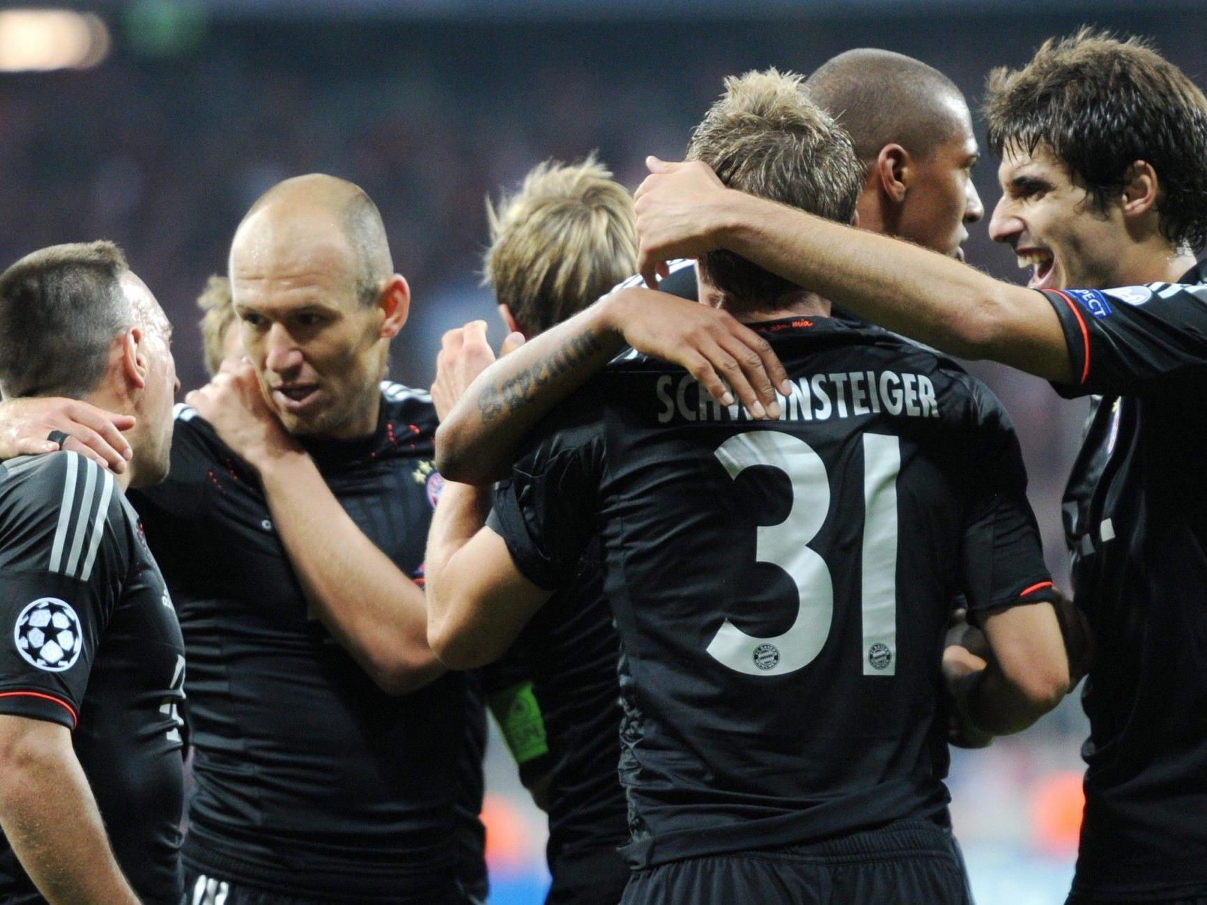 Der FC Bayern jubelt über den CL-Auftaktsieg zuhause gegen Valencia.