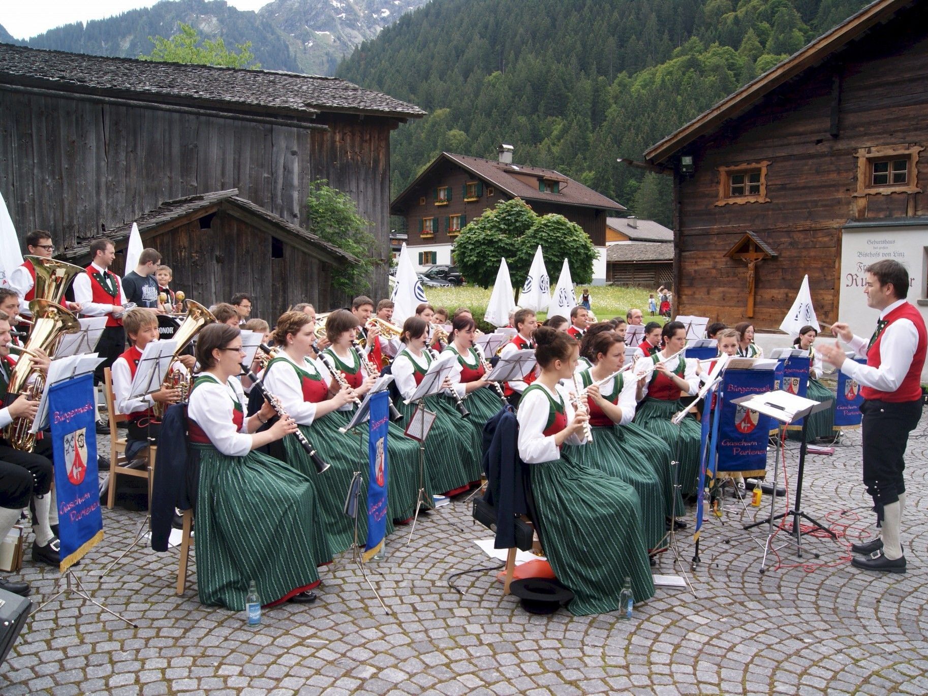 Die Bürgermusik Gaschurn-Partenen lädt zum Patrozinium. Die Bürgermusik Gaschurn-Partenen lädt zum Patrozinium.