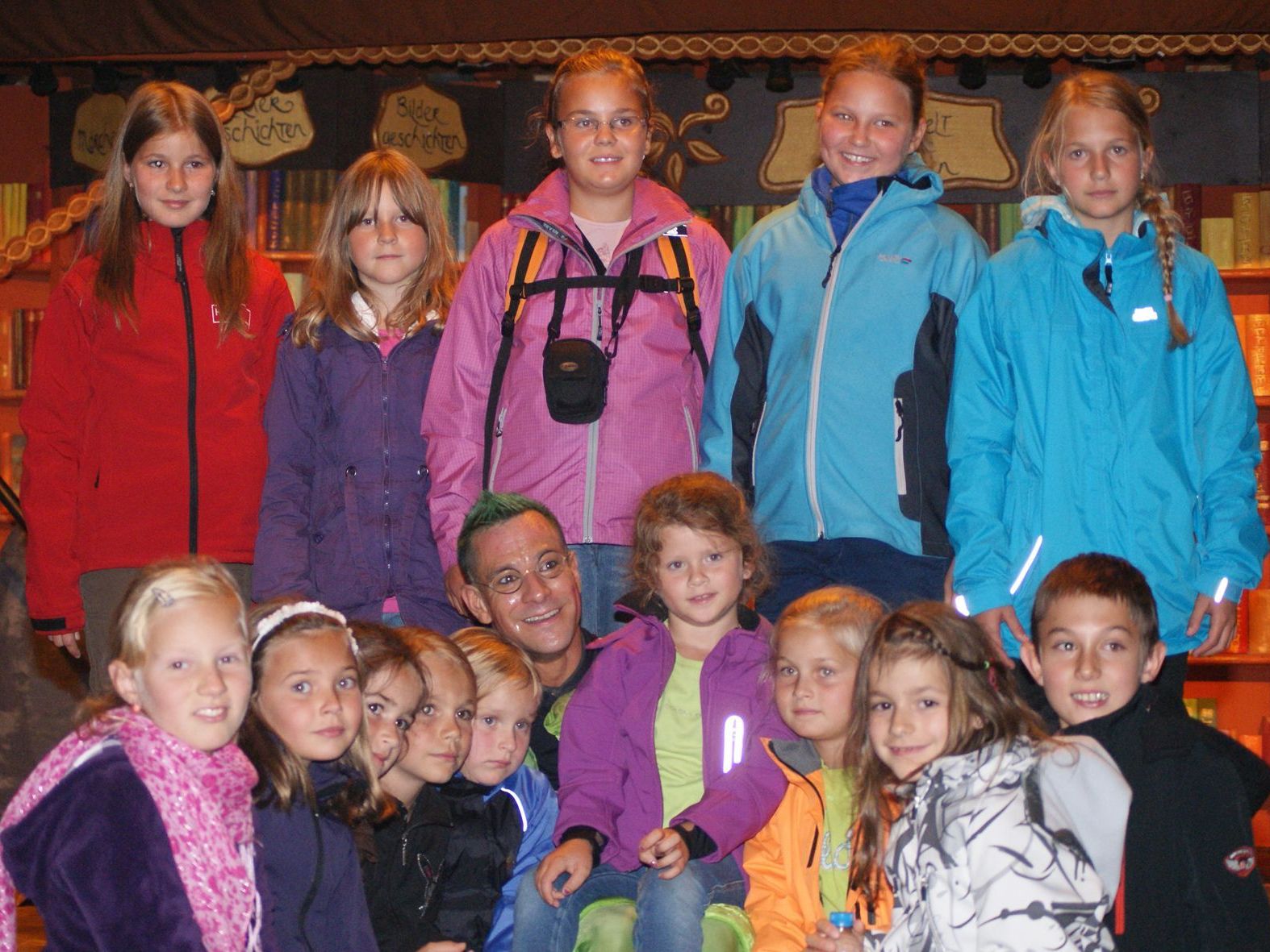 Ein Erinnerungsfoto mit Artist Fridolin vom Walter Zoo in Gossau. Ein Erinnerungsfoto mit Artist Fridolin vom Walter Zoo in Gossau.