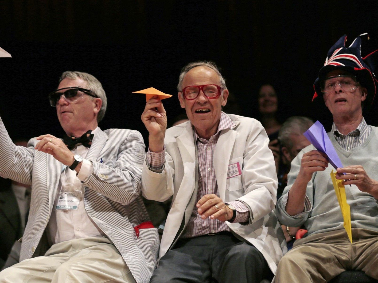Ig-Nobelpreis soll "erst zum Lachen, dann zum Denken anregen". Ig-Nobelpreis soll "erst zum Lachen, dann zum Denken anregen".