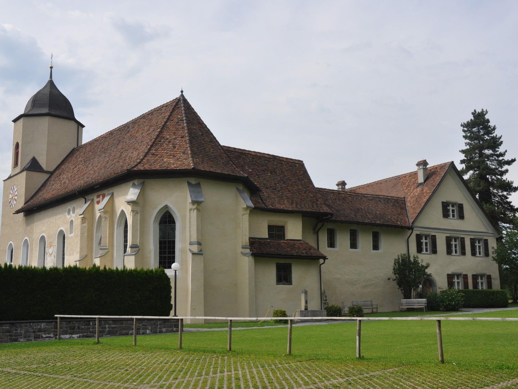 Das Kloster Viktorsberg ein beliebter Treffpunkt.