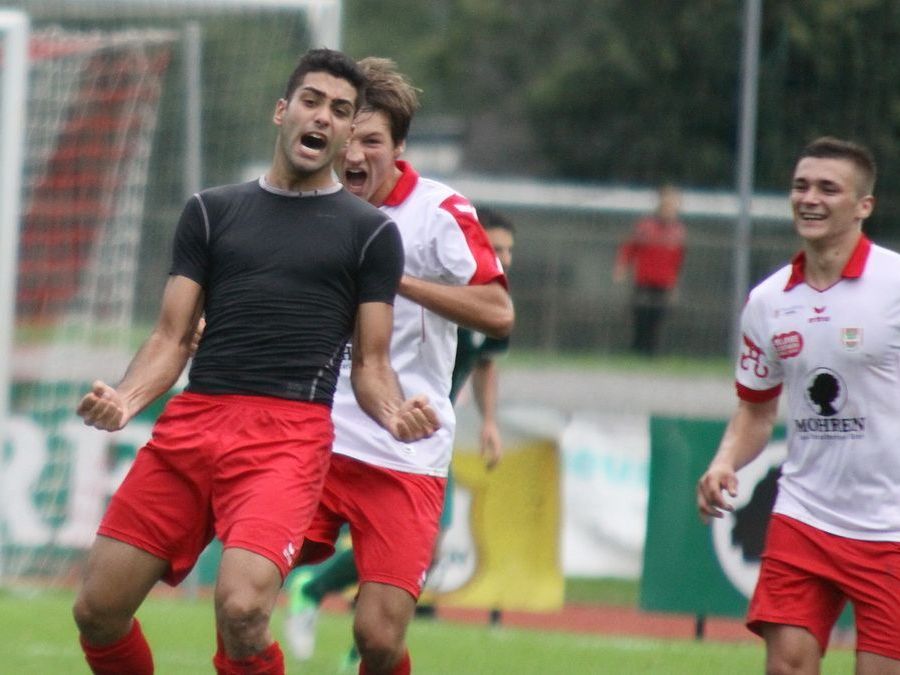 Direnc Borihan erzielte per Kopf das Siegtor von Dornbirn gegen Meister Wattens.