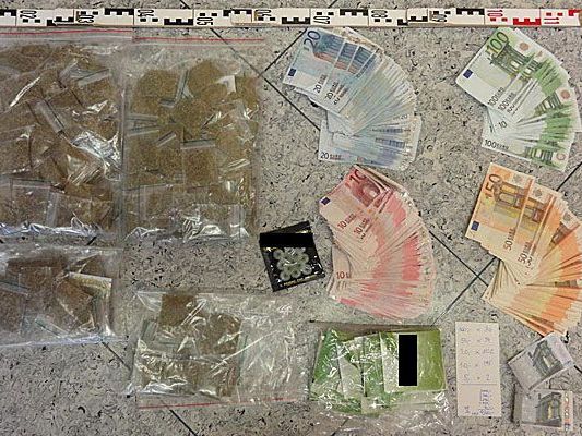 Diese Räuchermischungen fand man bei mehreren Personen in Niederösterreich Diese Räuchermischungen fand man bei mehreren Personen in Niederösterreich