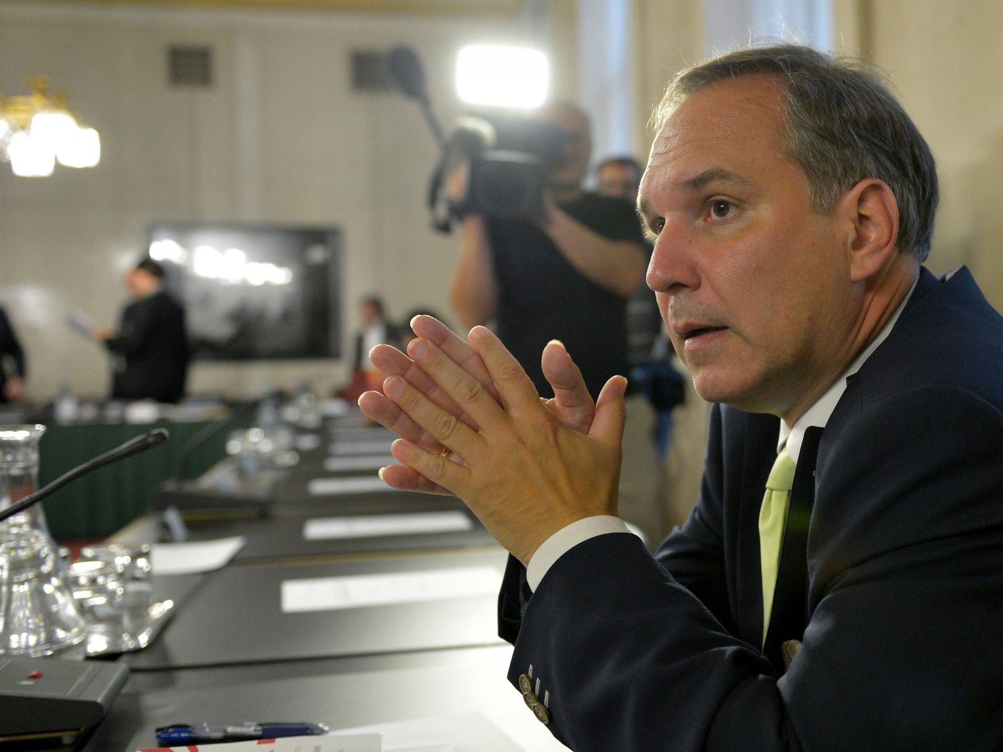 Übernimmt die Ausschuss-Führung: FP-Politiker Walter Rosenkranz. Übernimmt die Ausschuss-Führung: FP-Politiker Walter Rosenkranz.