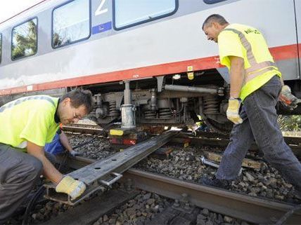 Die ÖBB-Schnellzüge sind wieder im Plan in Wien. Die ÖBB-Schnellzüge sind wieder im Plan in Wien.