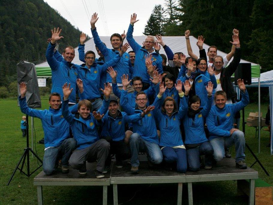 Das OK Team des 1. Trailruns in Lorüns