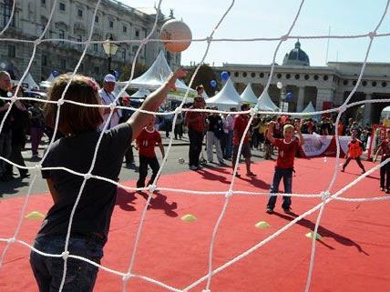 Am 22. September steht der Wiener Heldenplatz ganz im Zeichen des Sports.