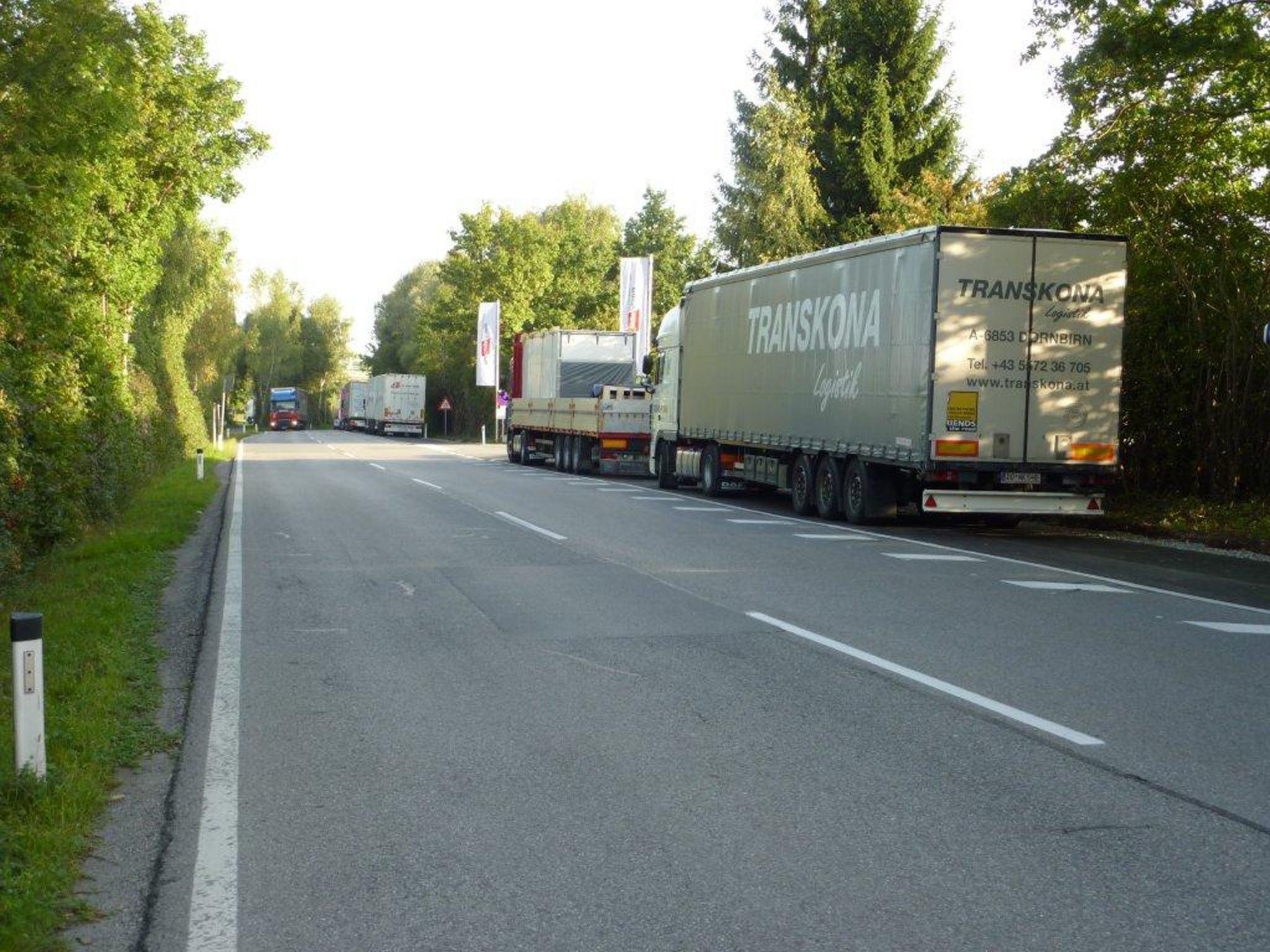Weitere Lkw-Standplätze beim Zollamt Wolfurt eingerichtet. Weitere Lkw-Standplätze beim Zollamt Wolfurt eingerichtet.