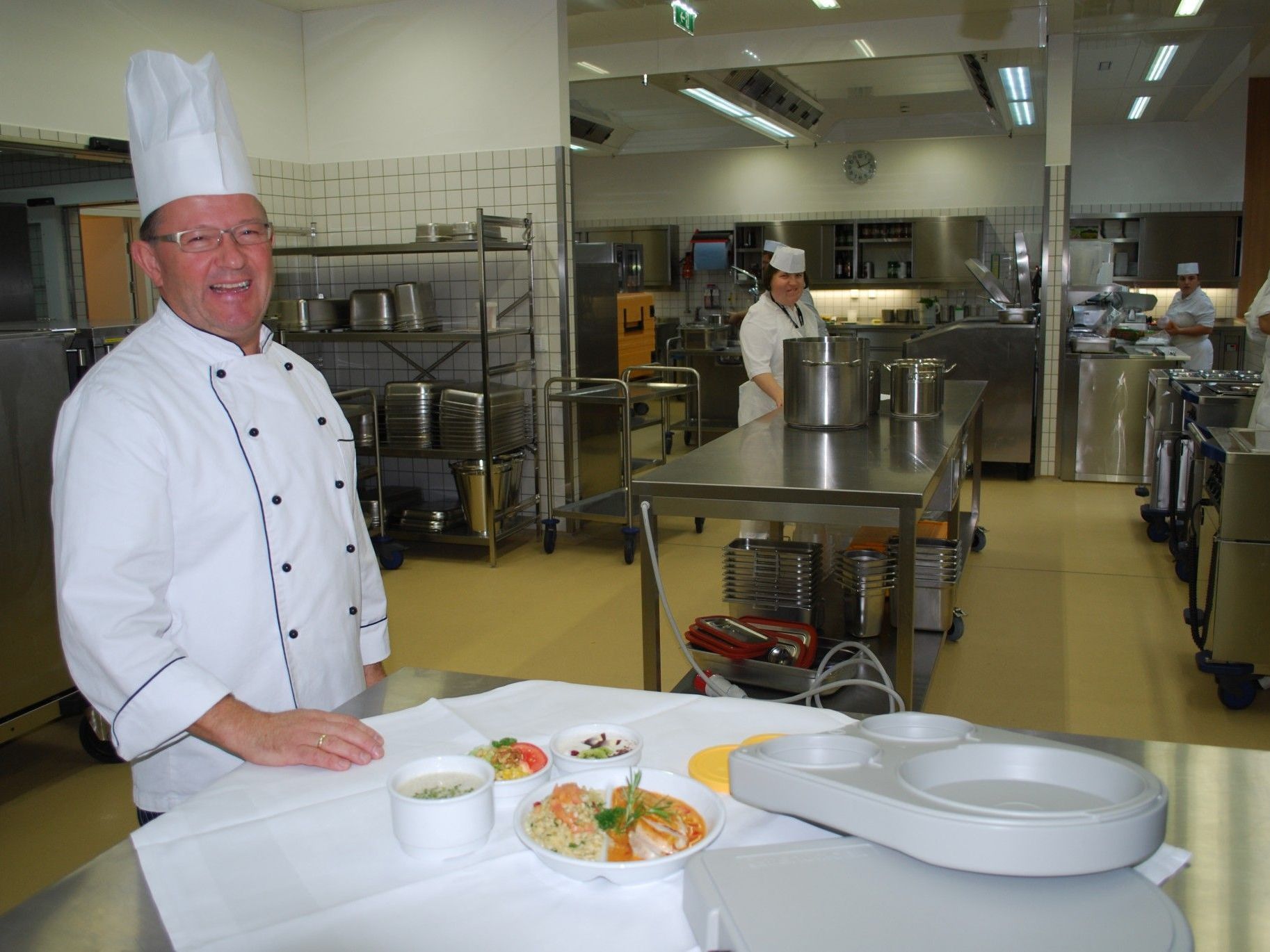 Gerhard Jurovic, Küchenchef im Haus Klosterreben Gerhard Jurovic, Küchenchef im Haus Klosterreben