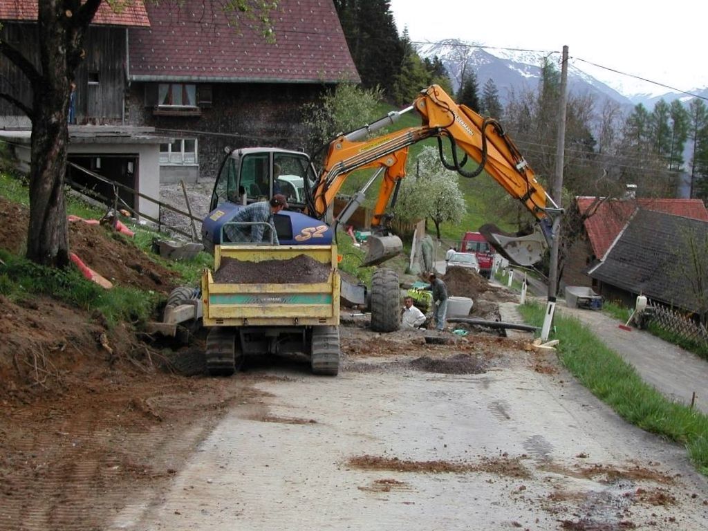 Die Kanalbauarbeiten am Dünserberg stehen vor dem Abschluss. Die Kanalbauarbeiten am Dünserberg stehen vor dem Abschluss.