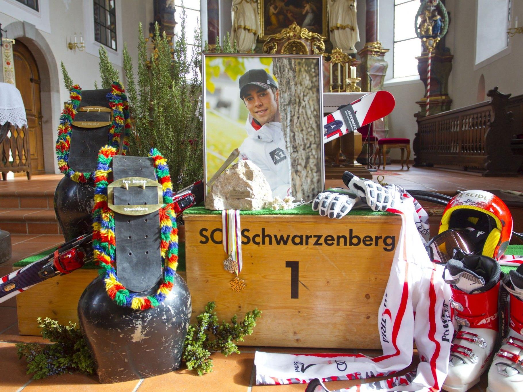 Trauergottesdienst für Björn Sieber in Schwarzenberg.
