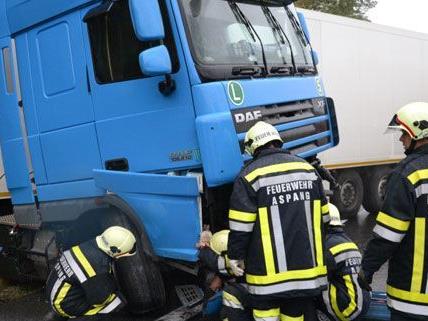 Fahrer verlor Kontrolle über LKW auf der A2 im Wechselabschnitt Richtung Wien