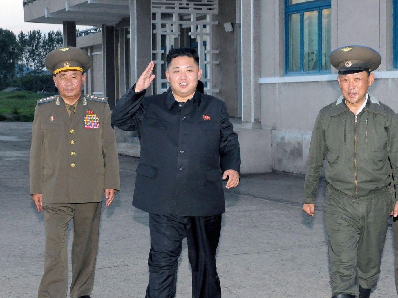 Nordkoreas Diktator Kim Jong-un. Nordkoreas Diktator Kim Jong-un.