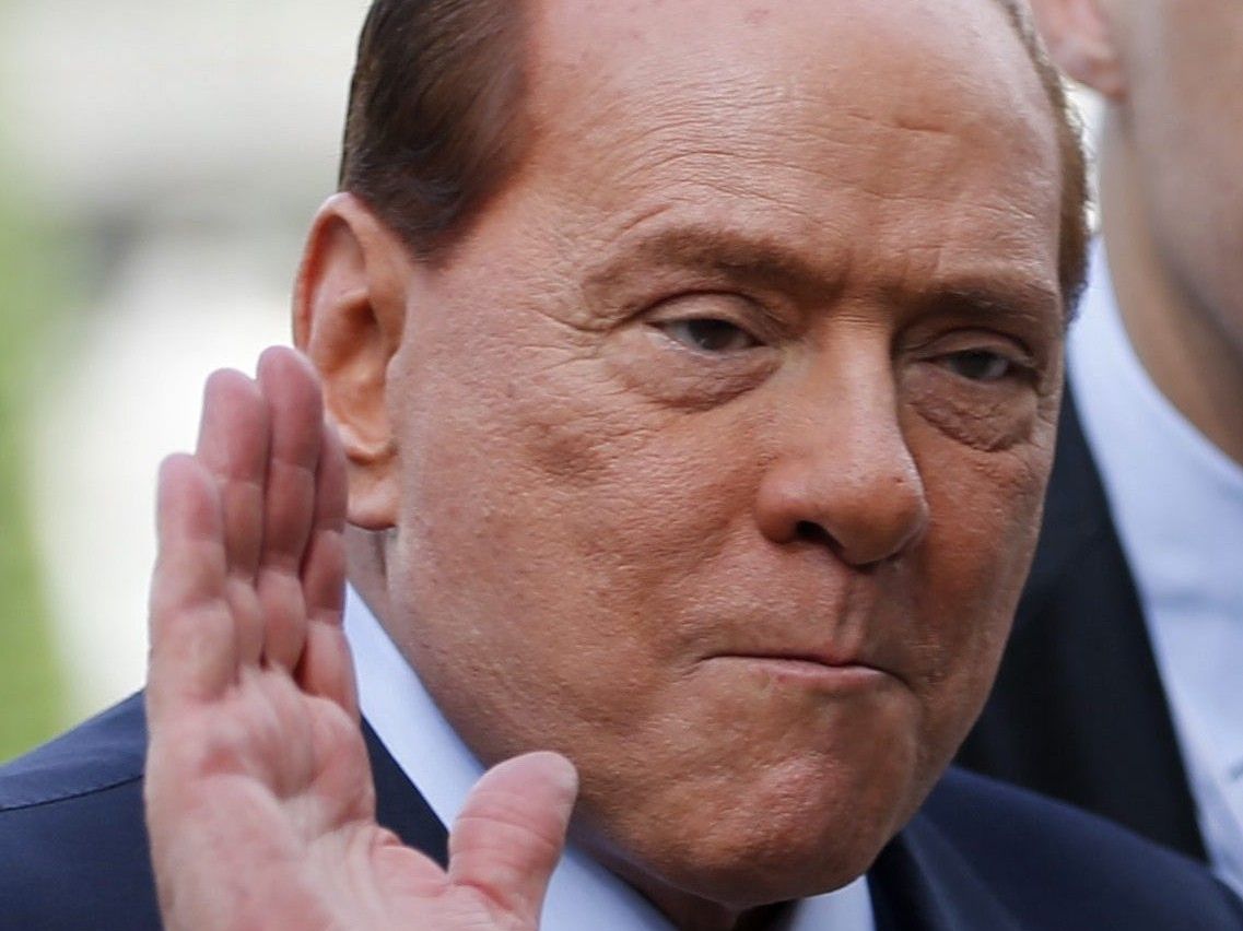 Italiens Ex-Ministerpräsident und Medienzar Silvio Berlusconi. Italiens Ex-Ministerpräsident und Medienzar Silvio Berlusconi.