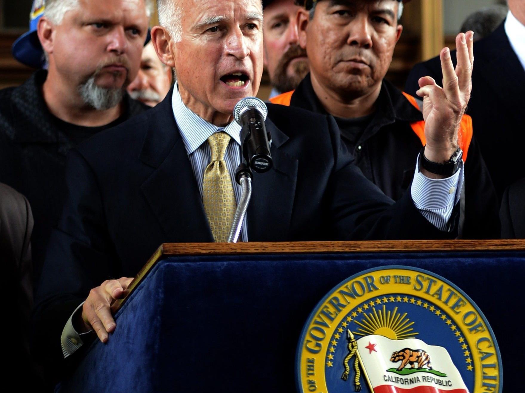 Der kalifornische Gouverneur Jerry Brown.