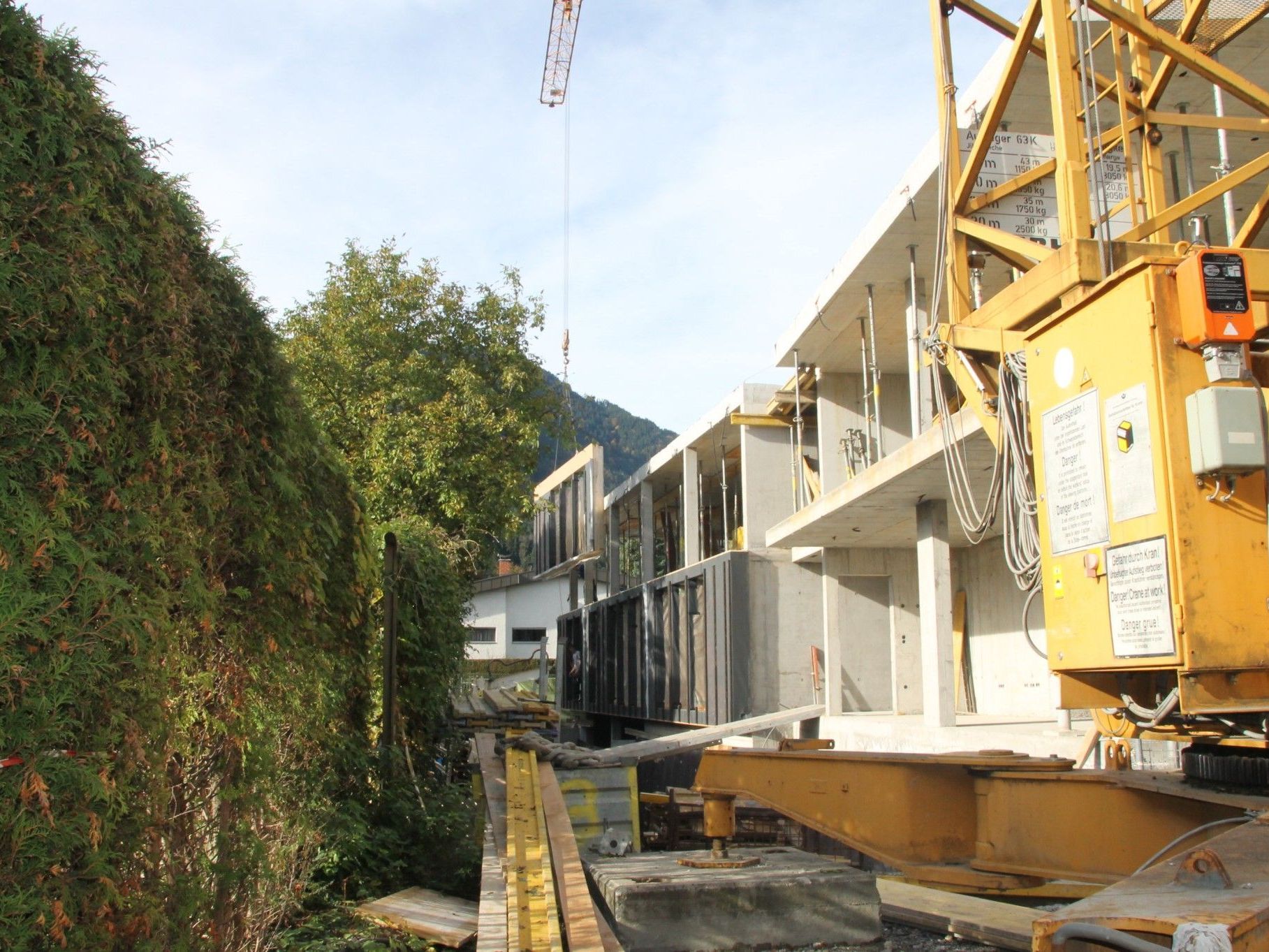 Mit dem "Haus Moser" entsteht bis Mitte 2013 ein neues Wohnheim. Mit dem "Haus Moser" entsteht bis Mitte 2013 ein neues Wohnheim.
