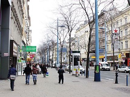 Die Mariahilfer Straße wird zur Fußgängerzone - jedoch nicht vollständig. Die Mariahilfer Straße wird zur Fußgängerzone - jedoch nicht vollständig.